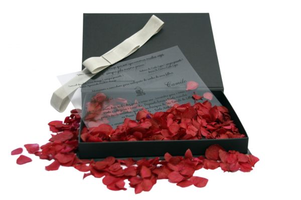 Caixa Box com Iniciais em Hot Stamp