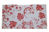 Cristal 1 com Floral em Relevo